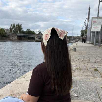 Bandana Crochet – Accessoire Cheveux Bohème