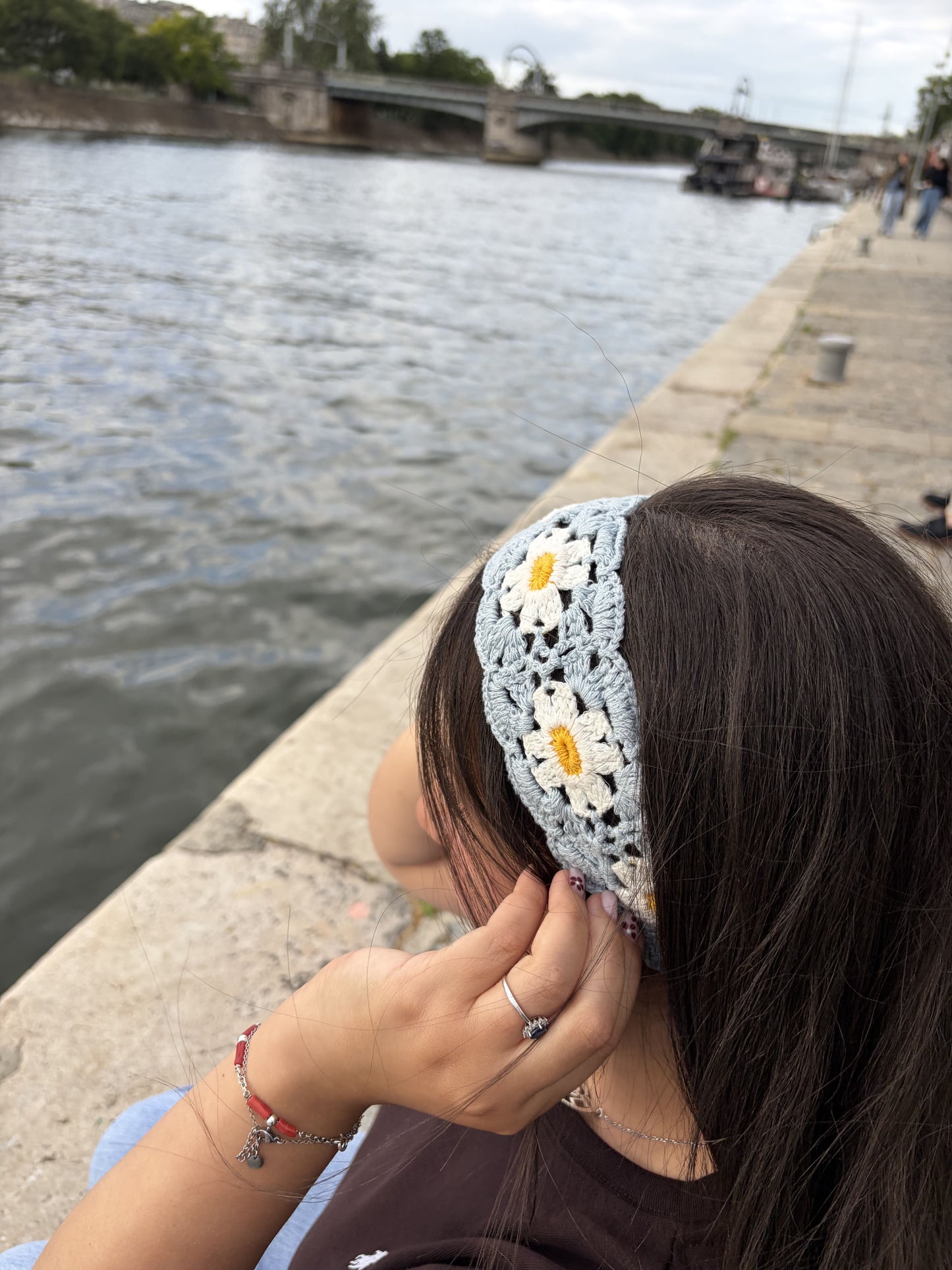 Bandeau Crochet Cheveux – Style Bohème