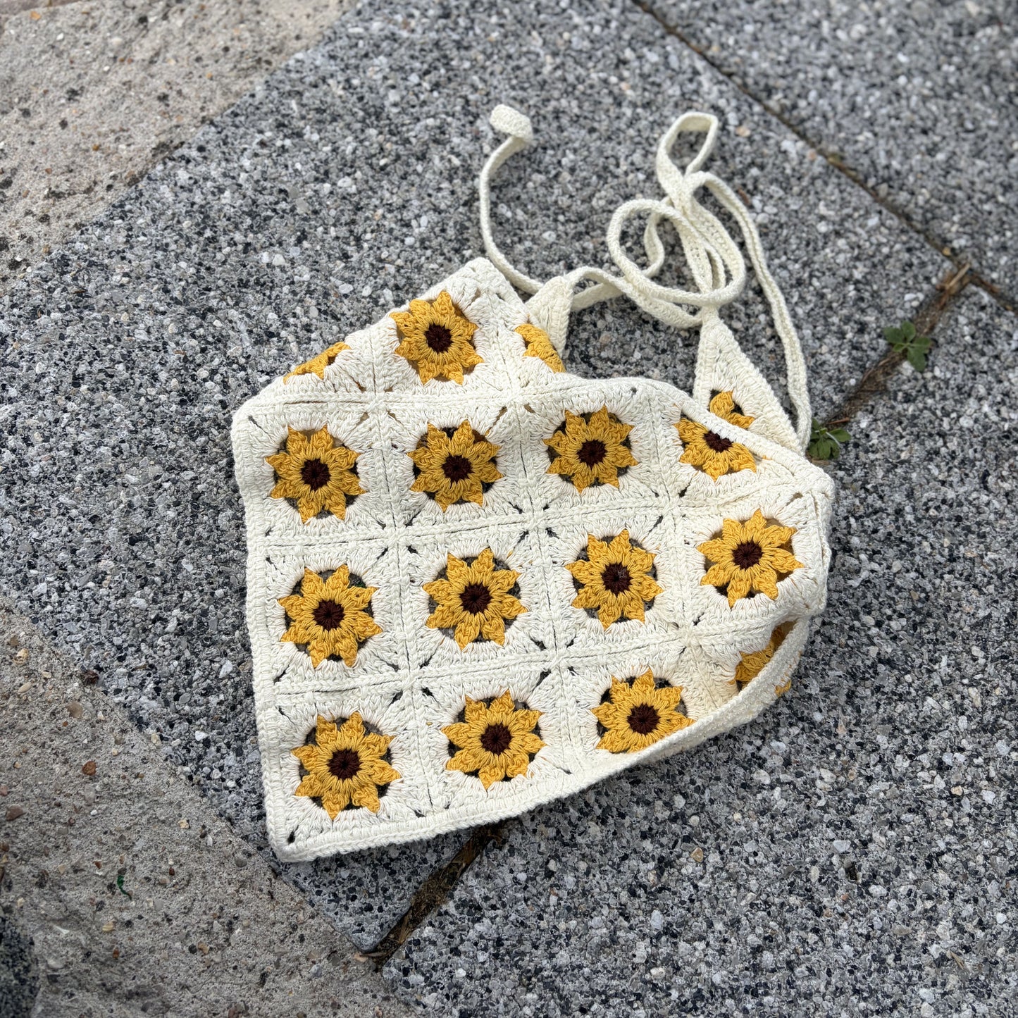 Bandana Crochet – Accessoire Cheveux Bohème